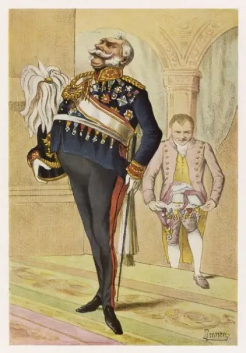 Framed Print : Prussian General / Draner Framed Print : Prussian General / Draner