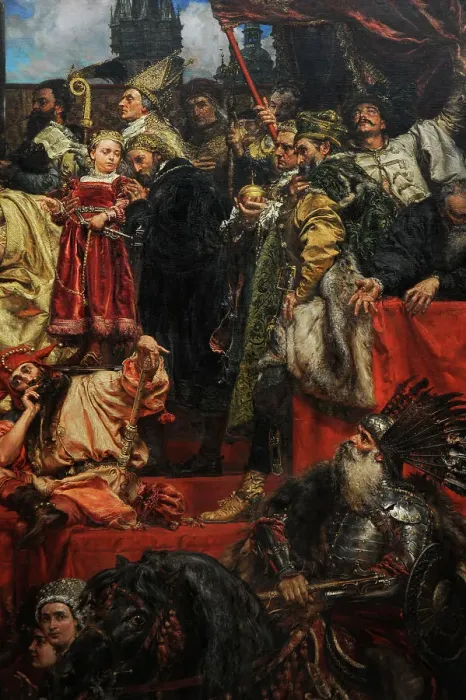 Framed Print : The Prussian Homage, 1882, by Jan Matejko (1838-1893) Framed Print : The Prussian Homage, 1882, by Jan Matejko (1838-1893)