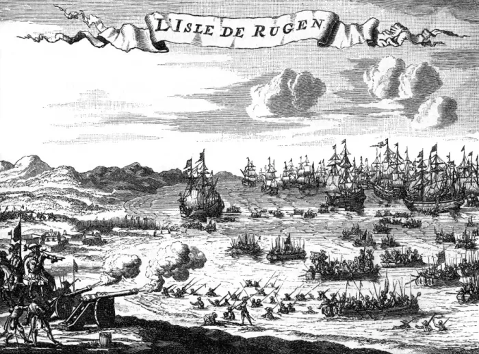 Framed Print : Prussians Take Rugen Framed Print : Prussians Take Rugen