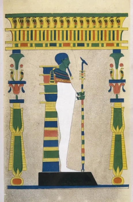 Framed Print : Ptah in his Shrine Framed Print : Ptah in his Shrine