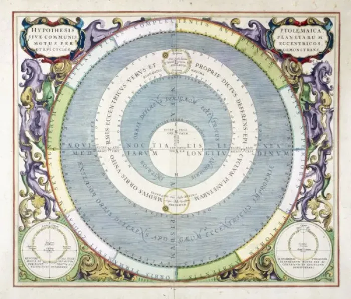 Framed Print : Ptolemaic System / Framed Print : Ptolemaic System /