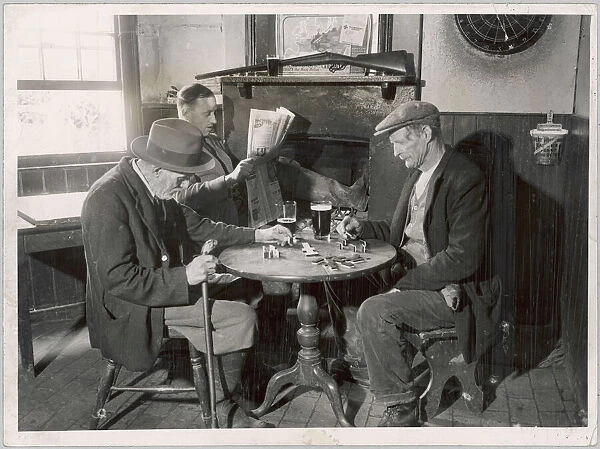 Pub Dominoes 1930S