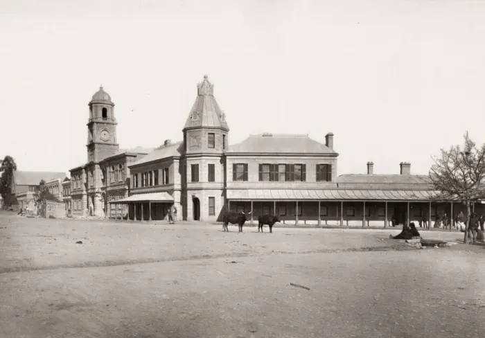 Framed Print : Public Buildings, Queenstown, South Africa