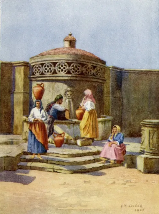 Framed Print : Public Fountain Portugal Framed Print : Public Fountain Portugal