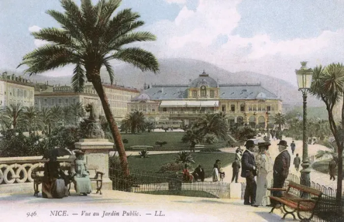Framed Print : The Public Gardens, Nice, France Framed Print : The Public Gardens, Nice, France