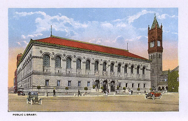 Public Library, Boston, Massachusetts, USA