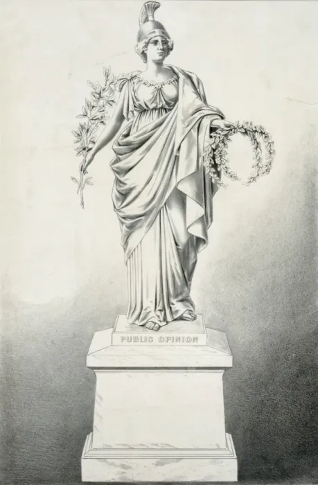 Framed Print : Public opinion Framed Print : Public opinion