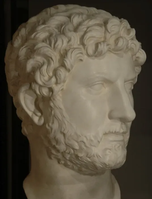 Framed Print : Publio Aelio Hadrian (76-138). Roman Emperor (117-138). Bust Framed Print : Publio Aelio Hadrian (76-138). Roman Emperor (117-138). Bust