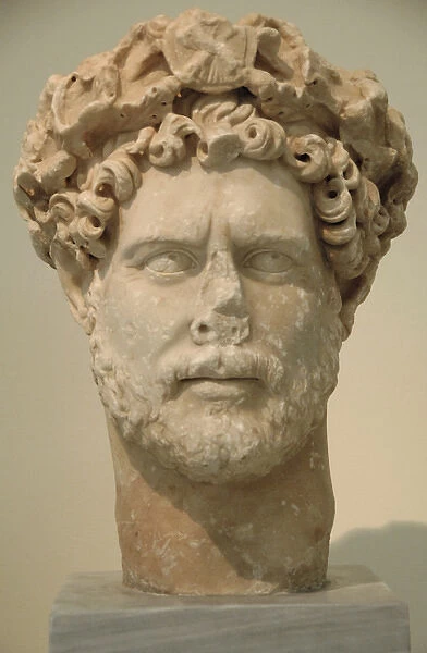 Publio Aelio Hadrian (76-138). Roman Emperor. Bust