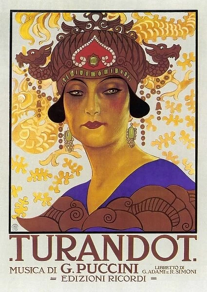 Puccini  /  Turandot. Portrait of Princess Turandot