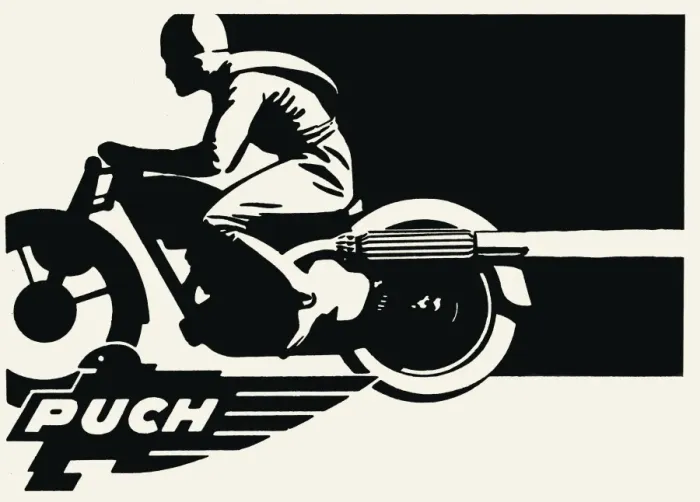 Framed Print : Puch motorcycle Framed Print : Puch motorcycle