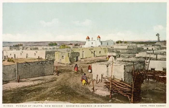 Framed Print : Pueblo of Isleta, New Mexico, USA Framed Print : Pueblo of Isleta, New Mexico, USA