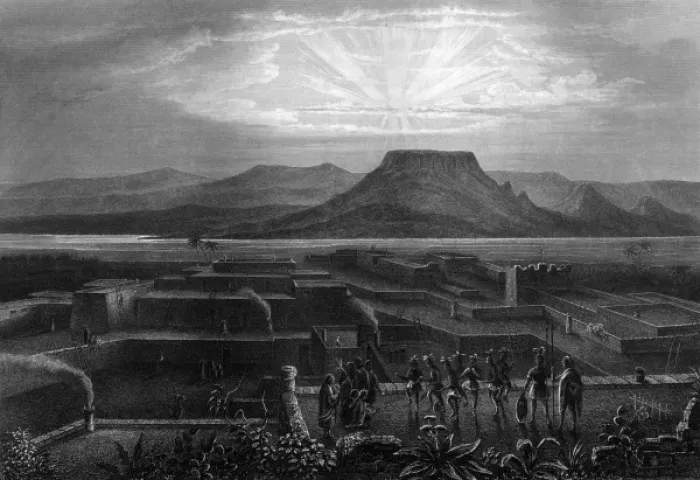 Framed Print : Pueblo of Zuni Framed Print : Pueblo of Zuni