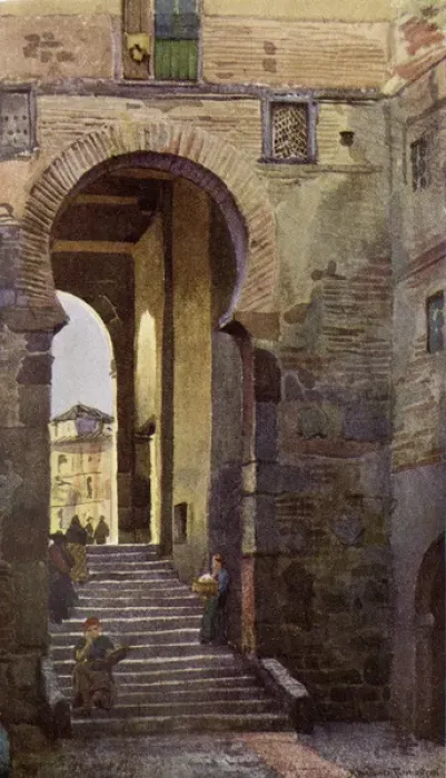 Framed Print : Puerta Del Zocodover, Toledo