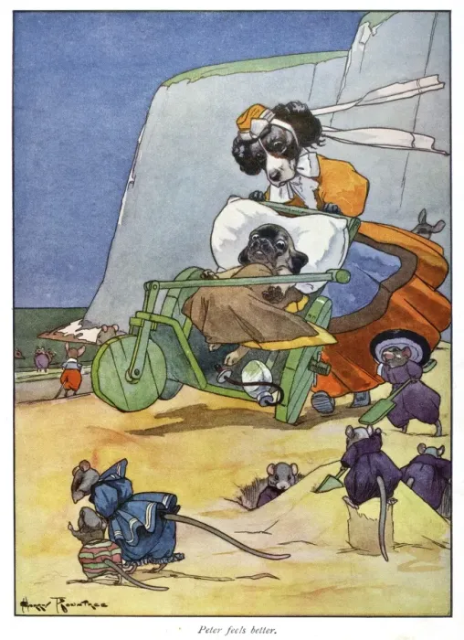 Framed Print : Pug Peter -- convalescing at the seaside Framed Print : Pug Peter -- convalescing at the seaside