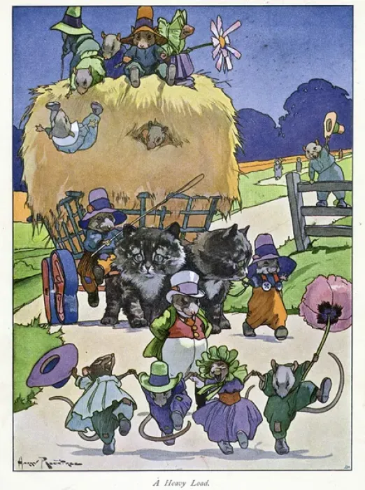 Framed Print : Pug Peter -- mice at harvest time Framed Print : Pug Peter -- mice at harvest time