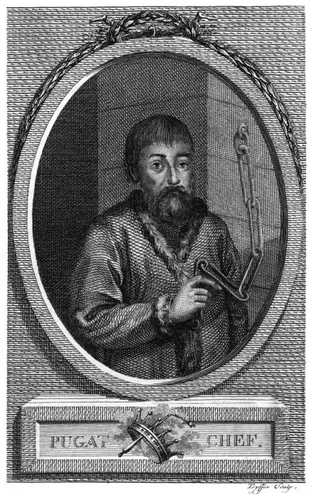 Framed Print : Pugachov in Chains Framed Print : Pugachov in Chains