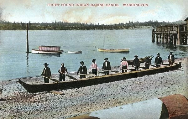 Puget Sound Indian Racing Canoe - Washington
