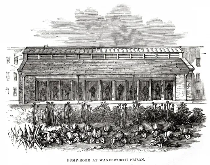 Framed Print : Pump room at Wandsworth Prison Framed Print : Pump room at Wandsworth Prison