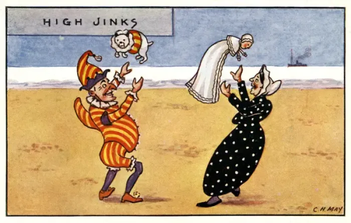 Framed Print : Punch & Judy Framed Print : Punch & Judy