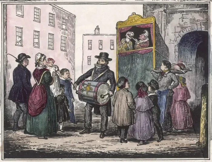 Framed Print : Punch & Judy Framed Print : Punch & Judy
