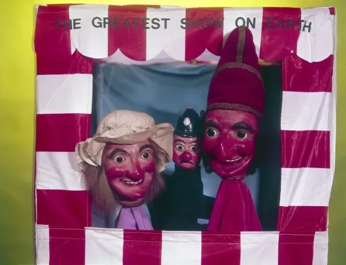 Framed Print : Punch & Judy Framed Print : Punch & Judy