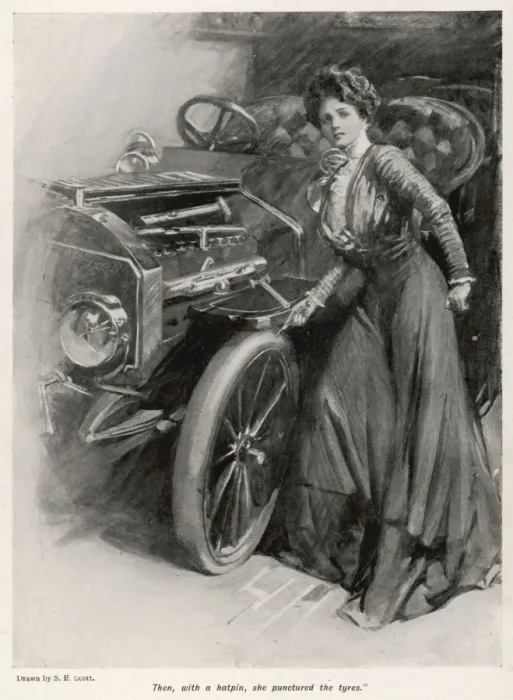 Framed Print : Puncturing Tyres Framed Print : Puncturing Tyres