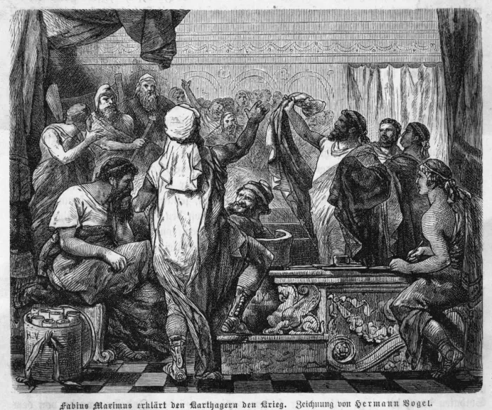 Framed Print : Punic War Declared Framed Print : Punic War Declared