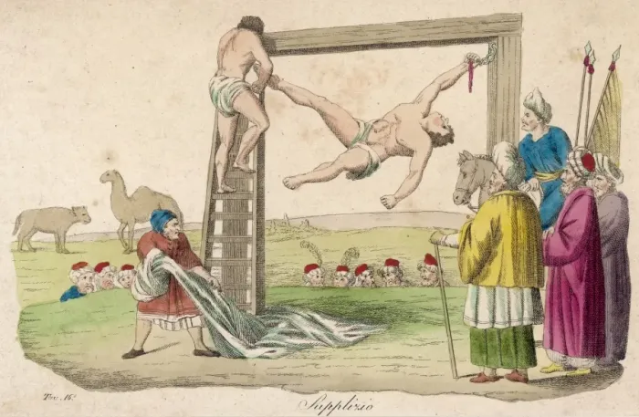 Framed Print : Punishment  /  N. Africa