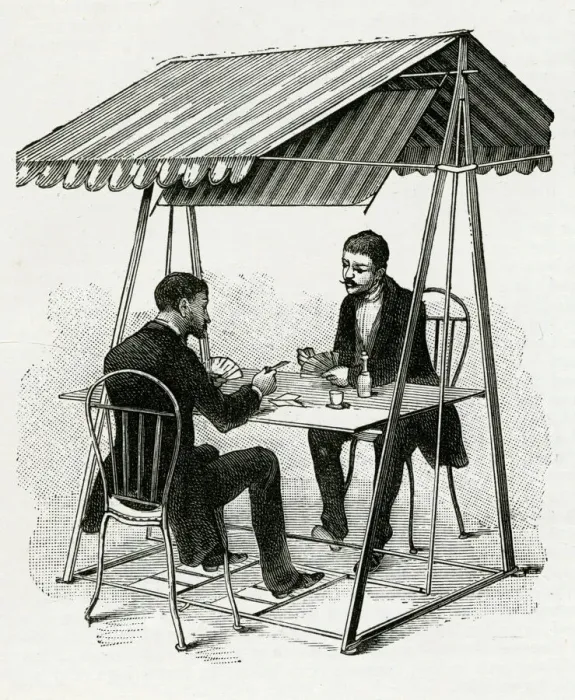 Framed Print : Punkah - type of ventilator 1886 Framed Print : Punkah - type of ventilator 1886