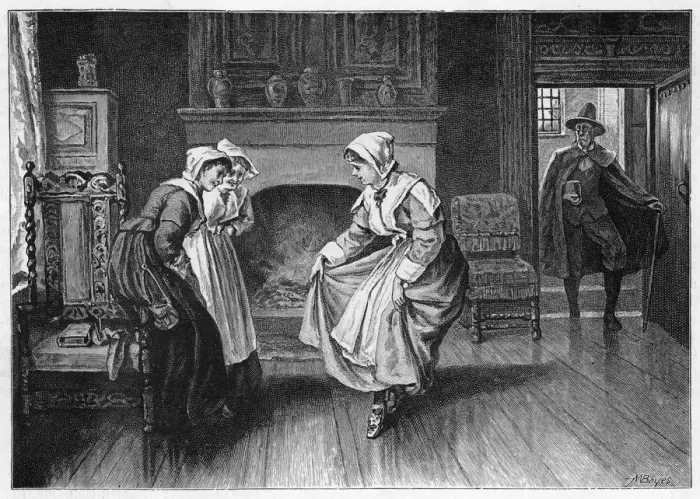 Framed Print : PURITAN GIRLS DANCING Framed Print : PURITAN GIRLS DANCING