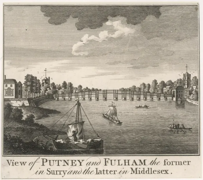 Framed Print : Putney Bridge Framed Print : Putney Bridge