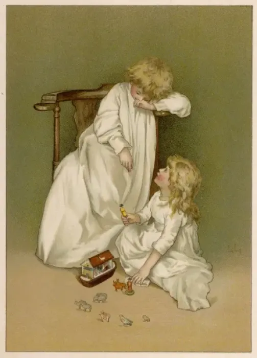 Framed Print : Putting away Toys Framed Print : Putting away Toys