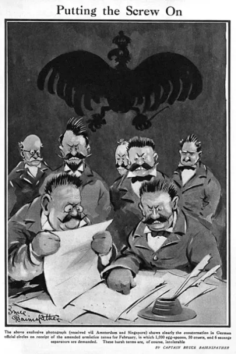 Framed Print : Putting the Screw on by Bruce Bairnsfather, WW1 cartoon Framed Print : Putting the Screw on by Bruce Bairnsfather, WW1 cartoon