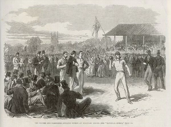 Putting the Shot, 1867