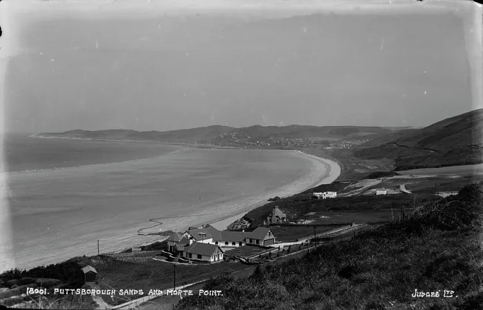 Framed Print : Puttsborough Sands and Morte Point Framed Print : Puttsborough Sands and Morte Point