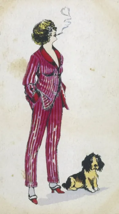Framed Print : Pyjama Suit C. 1918 Framed Print : Pyjama Suit C. 1918