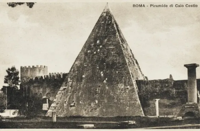 Framed Print : Pyramid of Cestius, Rome Framed Print : Pyramid of Cestius, Rome