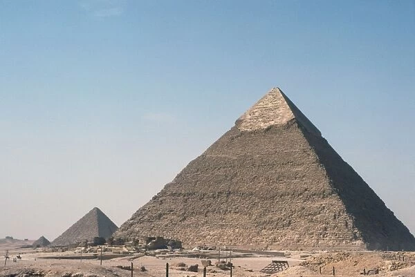 Pyramid of Chephren  /  Giza