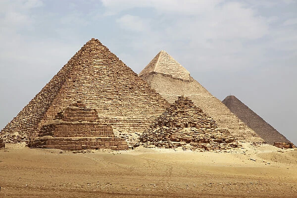 Pyramids of Giza in Cairo, Egypt