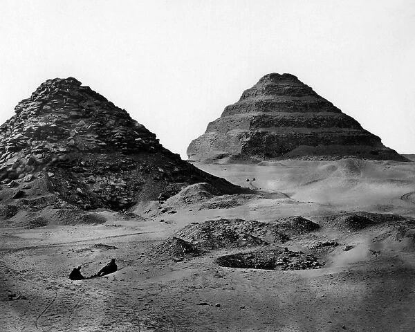 Pyramids of Sakkara, Egypt