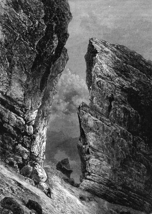 Framed Print : PYRENEES / ROLAND C1870 Framed Print : PYRENEES / ROLAND C1870