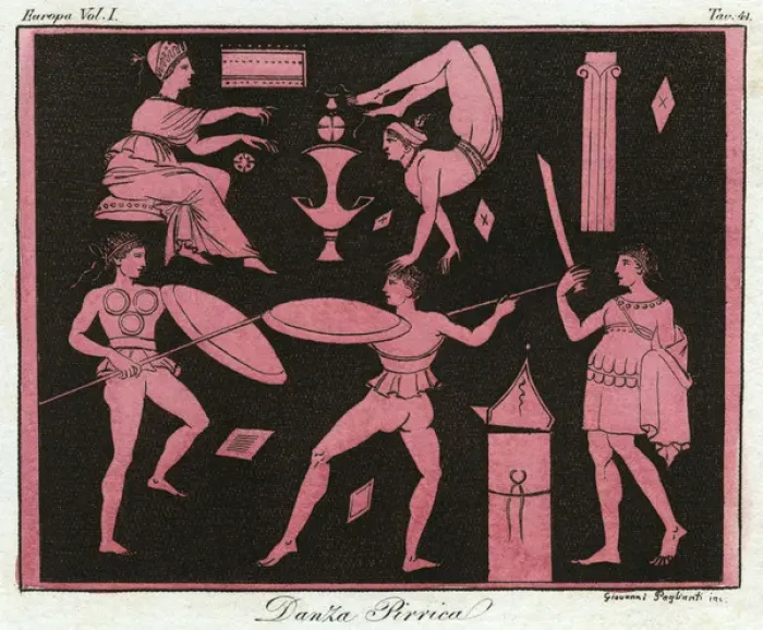 Framed Print : Pyrrhic Dance Framed Print : Pyrrhic Dance