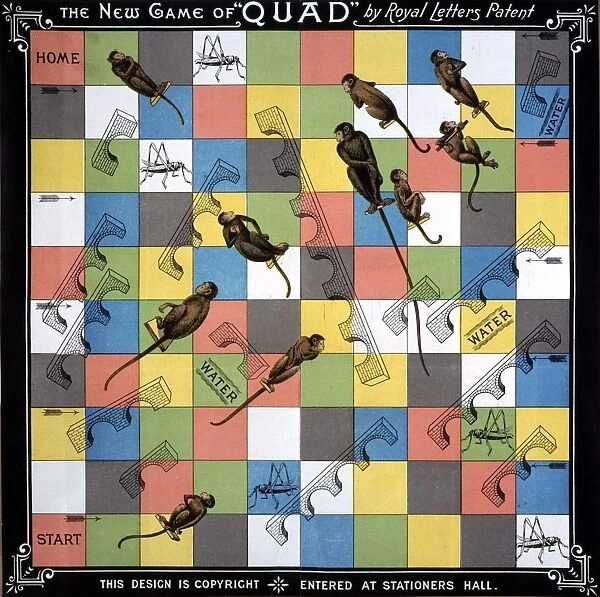 Quad Game. Quad game, 1896 Date: 1896