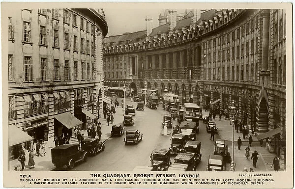 The Quadrant, Regent Street, London