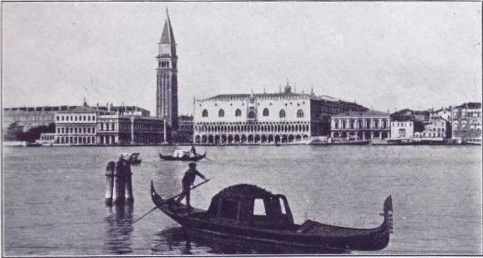 Framed Print : Quai des Esclavons, from the Grand Canal, Venice, 1929 Framed Print : Quai des Esclavons, from the Grand Canal, Venice, 1929