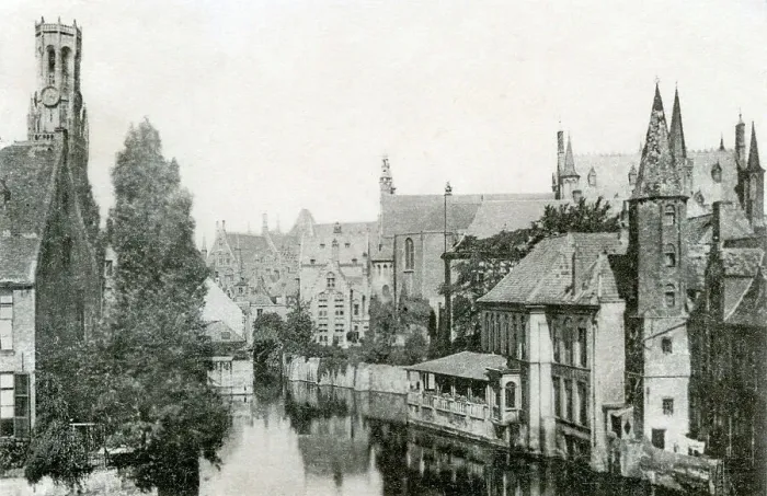 Framed Print : Quai Rosaire (Rosary Quay), Bruges, Belgium Framed Print : Quai Rosaire (Rosary Quay), Bruges, Belgium
