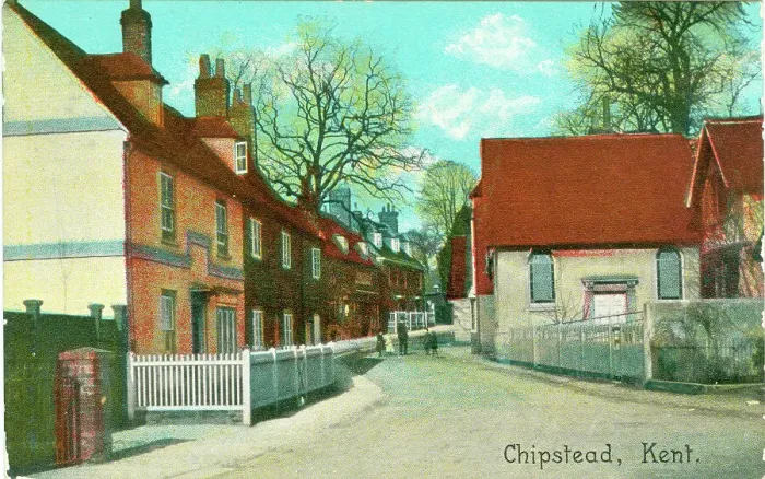 Framed Print : A quaint street view in the village of Chipstead Framed Print : A quaint street view in the village of Chipstead