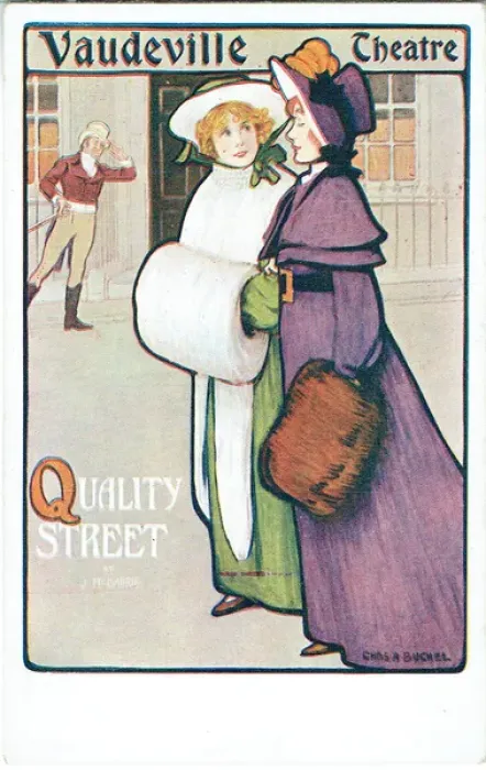Framed Print : Quality Street by J M Barrie Framed Print : Quality Street by J M Barrie