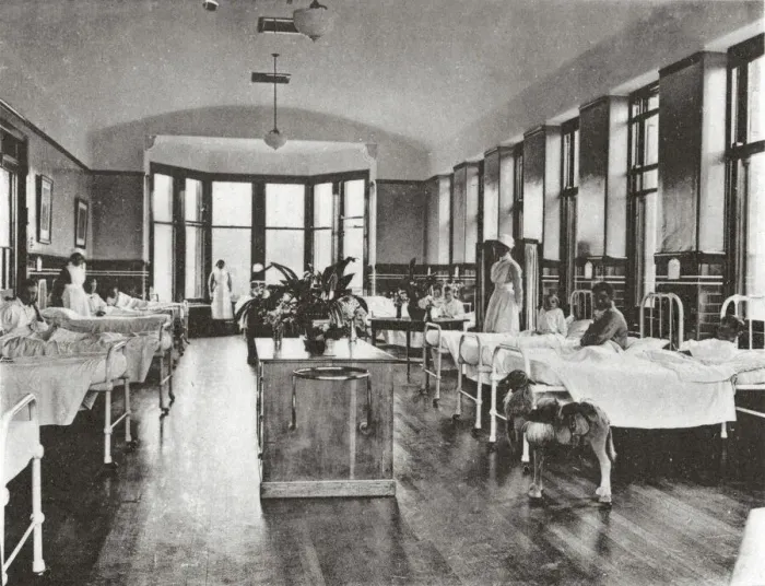 Framed Print : Quarriers Homes - Elise Hospital Ward Framed Print : Quarriers Homes - Elise Hospital Ward